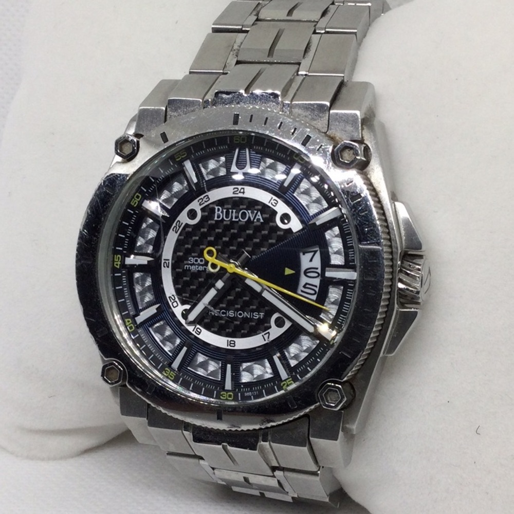 Bulova Precisionist Silver Men’s Watch